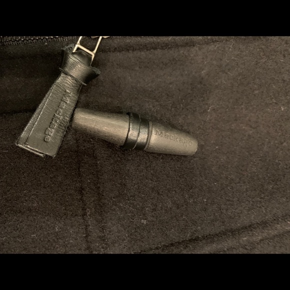 Mackage black wool Zandra toggle hooded jacket size XS - Picture 15 of 16